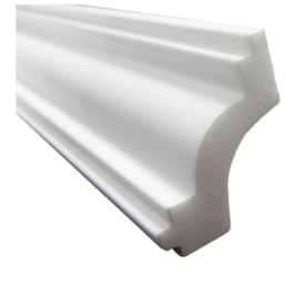 Moldura de isopor Gart Nomastyl J branco 3 x 200 cm