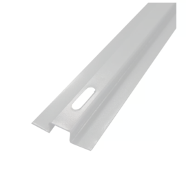 Montante estreito Rollfor 201 branco 15mm x 35mm x 3,0m Montante estreito Rollfor 201 branco 15mm x 35mm x 3,0m