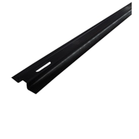 Montante estreito Rollfor 201 preto 15 x 35 x 3000 mm