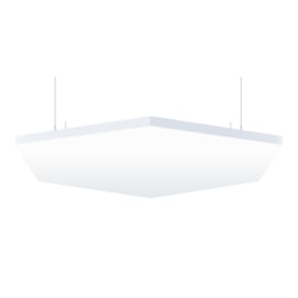 Nuvem acústica EspaçoForro E-clouds Hexagon white 40 x 1200 x 1200 mm