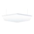 Nuvem acústica EspaçoForro E-clouds Hexagon white 40 x 1200 x 1200 mm