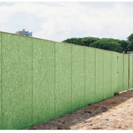 Painel OSB Lp Tapume verde 8 x 1220 x 2200 mm 2