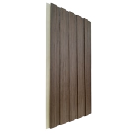 Painel Ripado EspaçoWall WPC Carvalho Cacau 16,6 x 260 cm