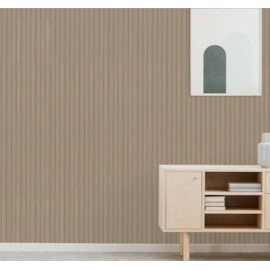 Painel Ripado EspaçoWall WPC carvalho onix 16,6 x 260 cm