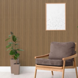 Painel Ripado EspaçoWall WPC carvalho ouro 16,6 x 260 cm