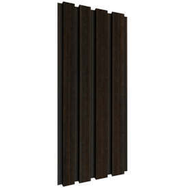 Painel Ripado WPC EspaçoWall Interno e Externo Carvalho Escuro 2,2 x 21,9 x 290 cm