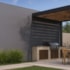 Painel Ripado WPC EspaçoWall Interno e Externo Silver Gray 2,2 x 21,9 x 290 cm