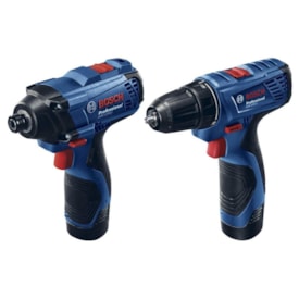 Parafusadeira e furadeira de impacto bateria Bosch GDR 120-Li e GSR 120-Li 12V 2