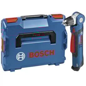 Parafusadeira/Furadeira Angular Bateria Bosch GWB 12V - 10SB Azul 3,2kg + Maleta