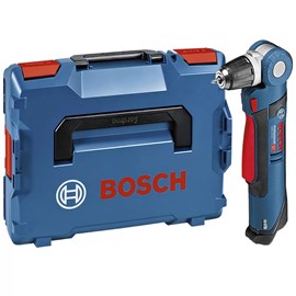 Parafusadeira/Furadeira Angular Bateria Bosch GWB 12V - 10SB Azul 3,2kg + Maleta
