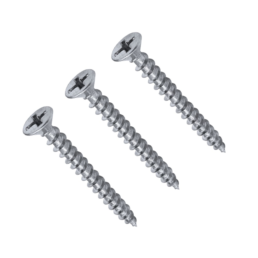Parafuso Cabeça Chata Philips Jomarca zincado 4,2x38 - caixa 500 unid