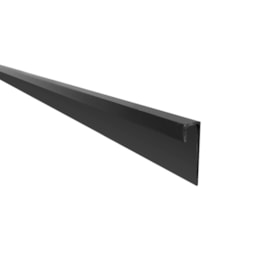 Perfil acabamento para lastra EspaçoWall preto 50 x 3000 mm