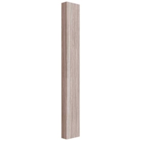 Perfil acabamento para ripado EspaçoWall carvalho 2,1 x 3,15 x 260 cm