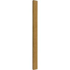 Perfil acabamento para ripado EspaçoWall curupixa black 1,2 x 2,65 x 260 cm