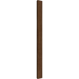 Perfil acabamento para ripado EspaçoWall freijó black 1,2 x 2,65 x 260 cm