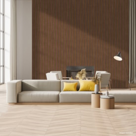 Perfil acabamento para ripado EspaçoWall freijó black 1,2 x 2,65 x 260 cm 2