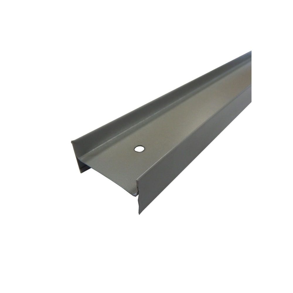 Perfil de divisória naval Rollfor Travessa H-NTR cinza 20mm x 35mm x 3,0m