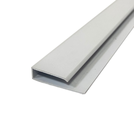 Perfil forro pvc roda forro U Plasbil 4mm 3M