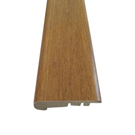 Perfil frontal para piso Durafloor freijó puro 20 x 65 x 2100 mm