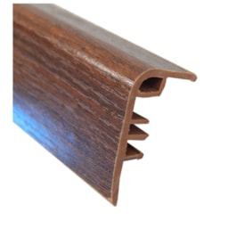 Perfil frontal para piso Eucafloor Tecno cor 15 20 x 40 x 1800 mm