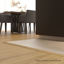 Perfil redutor Durafloor Carvalho York 15mm x 50mm x 2100mm 2