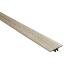 Perfil T para piso Durafloor New Way nórdica 10 x 45 x 2100 mm