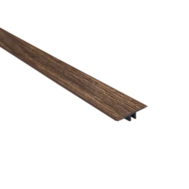 Perfil T para piso Eucafloor Tecno cor 22 10 x 37 x 1800 mm