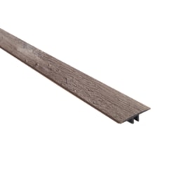 Perfil T para piso Eucafloor Tecno cor 23 10 x 37 x 1800 mm