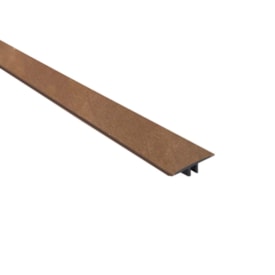 Perfil T para piso Eucafloor Tecno cor 26 10 x 37 x 1800 mm