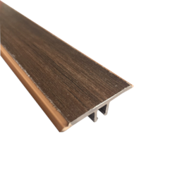 Perfil T para piso Eucafloor Tecno cor 27 10 x 37 x 1800 mm