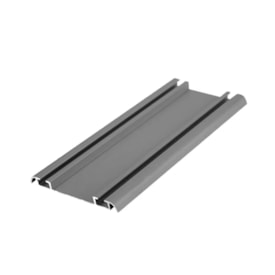 Perfil trilho inferior duplo MMO 014A Fosco 3m
