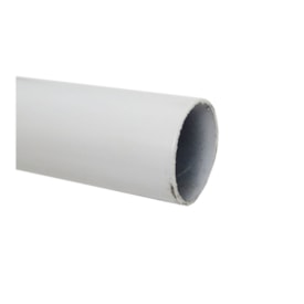 Perfil tubo divisória Rollfor 226 branco 40 x 40 x 3000 mm