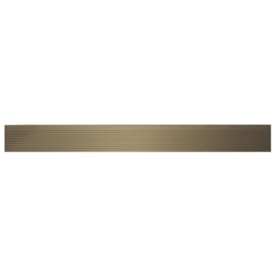 Perfil vinílico liso Isa BK 024 bronze 3 m