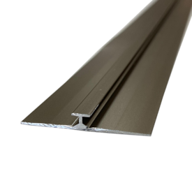 Perfil vinílico transição slim Bauxita bronze 3 m