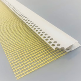 Pingadeira PVC com tela de fibra de vidro Tegape 12,5 x 200 cm