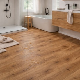 Piso laminado Clicado EspaçoFloor Kaindl Aquapro Master oak evoke sunset 2