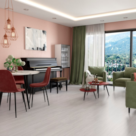Piso laminado clicado Eucafloor Evidence Mont Blanc 2
