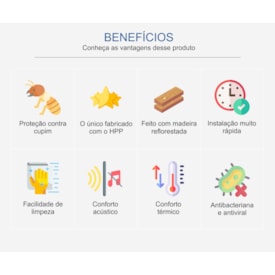 Piso laminado clicado Eucafloor Prime Click Lâmina Amêndoa 2