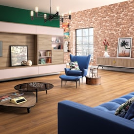 Piso laminado clicado Eucafloor Prime Max Carvalho New 2