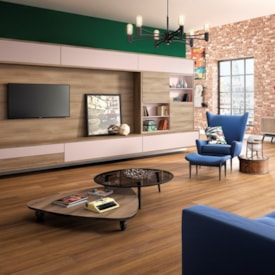Piso laminado colado Eucafloor Prime Carvalho New 2