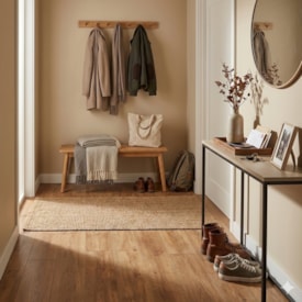 Piso vinílico colado EspaçoFloor Office Mild castanho viena 3 mm 2