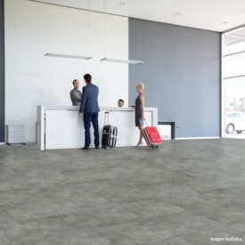 Piso vinílico colado EspaçoFloor Office Plus Cement Platinum 3 mm 2