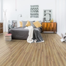 Piso vinílico colado EspaçoFloor Royal Wood Oak California 2 mm 2