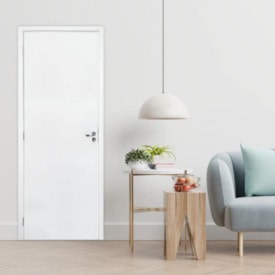 Porta para drywall esquerda E-Door M90 branco 35 x 620 x 2110 mm 2