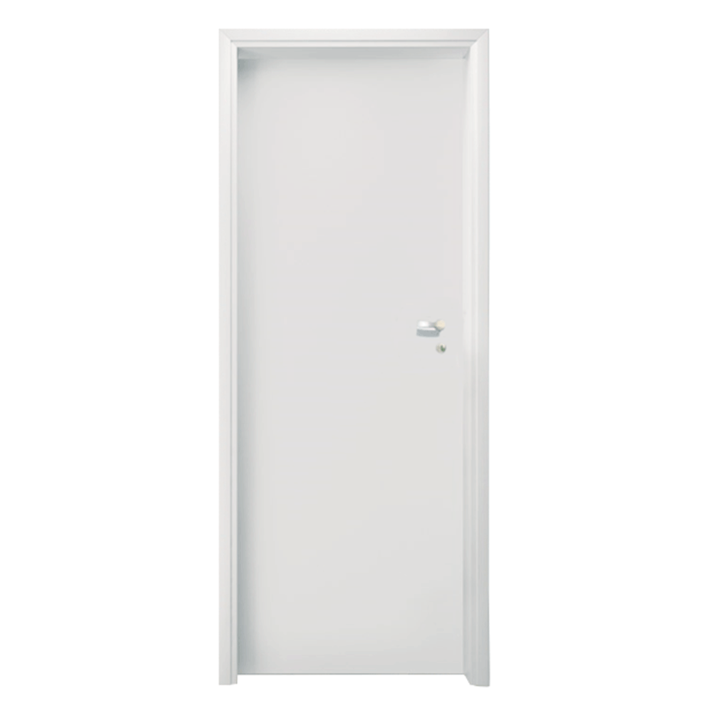 Porta pronta para drywall Eucatex Madeira M90 Esquerda 820mm x 2110mm