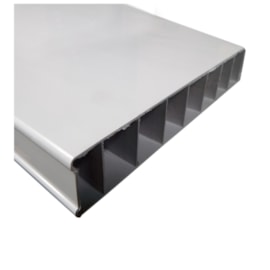 Porta PVC Vipal Cinza 800mm x 2100mm x 35mm Porta PVC Vipal Cinza 800mm x 2100mm x 35mm