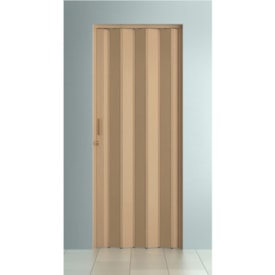 Porta sanfonada BCF bege 84 x 210 cm