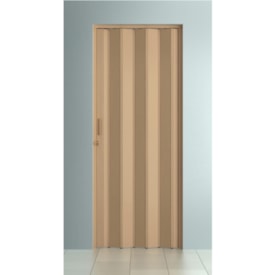 Porta sanfonada BCF bege 96 x 210 cm