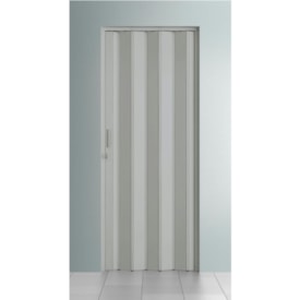 Porta sanfonada BCF cinza 84 x 210 cm