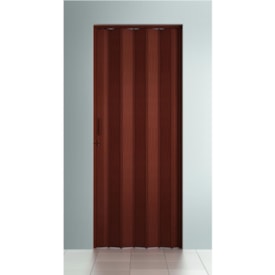 Porta sanfonada BCF mogno 72 x 210 cm